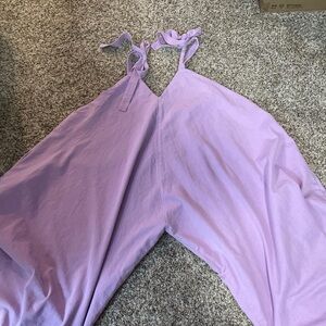 Nettle’s Studio Wide leg overalls